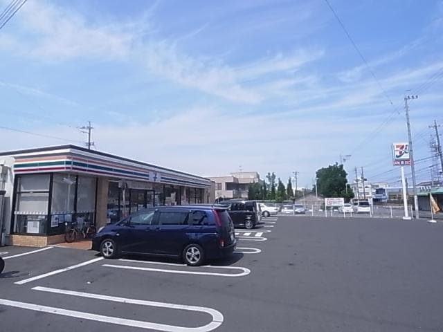 セブンイレブン清水木の下町店(コンビニ)まで424m 静岡鉄道静岡清水線/狐ケ崎駅 徒歩18分 1階 築28年