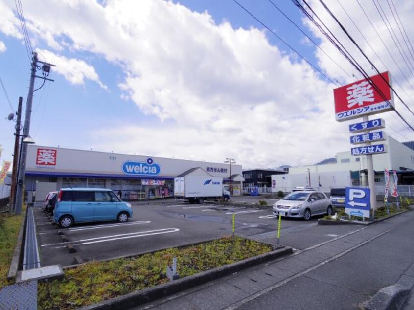 ウエルシア清水庵原店(ドラッグストア)まで1242m 東海道本線/清水駅 バス8分上嶺下車:停歩2分 1階 築17年