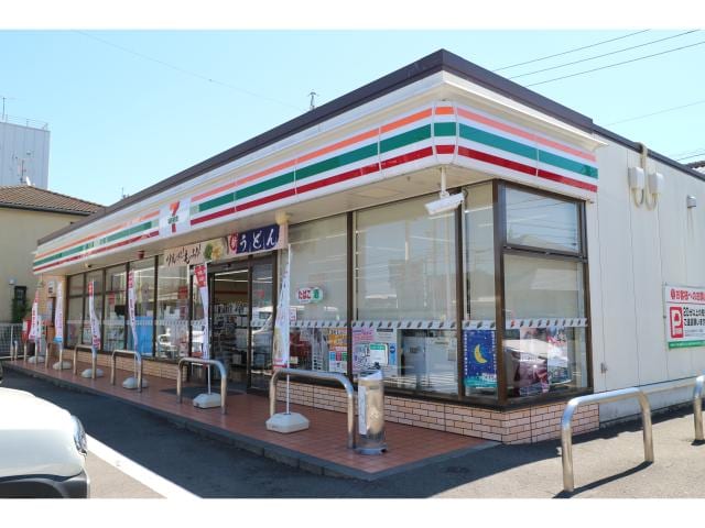 セブンイレブン清水大坪２丁目店(コンビニ)まで750m 静岡鉄道静岡清水線/狐ケ崎駅 徒歩8分 2階 築23年