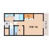 静岡鉄道静岡清水線/狐ケ崎駅 徒歩19分 2階 築18年 1Rの間取り