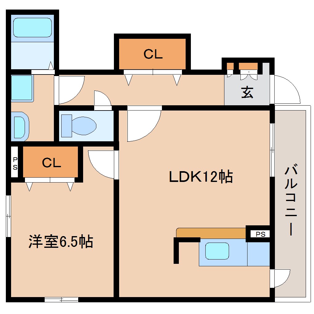 間取り図 東海道本線/清水駅 バス9分横砂西下車:停歩4分 1階 築18年