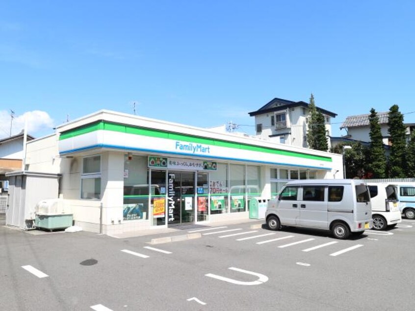 ファミリーマート清水追分店(コンビニ)まで524m 静岡鉄道静岡清水線/狐ケ崎駅 徒歩9分 1階 築35年