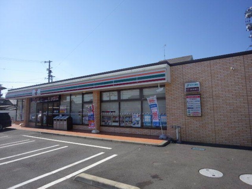 セブンイレブン清水三保店(コンビニ)まで1300m 静岡鉄道静岡清水線/新清水駅 バス23分三保車庫前下車:停歩2分 2階 築37年