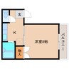 静岡鉄道静岡清水線/桜橋駅 バス:13分:停歩3分 2階 築37年 1Kの間取り