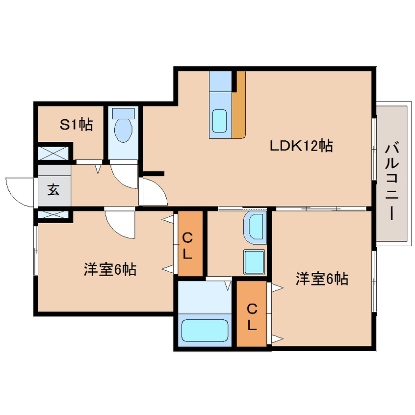 間取図 静岡鉄道静岡清水線/狐ケ崎駅 バス5分今泉下車:停歩4分 1階 築16年