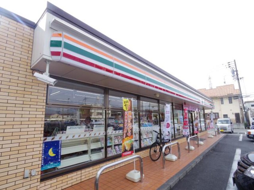 セブンイレブン清水大坪２丁目店(コンビニ)まで519m 静岡鉄道静岡清水線/狐ケ崎駅 徒歩13分 1階 築37年