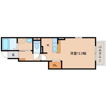 間取図 東海道本線/清水駅 バス10分栗田家具センター前下車:停歩14分 1階 築15年