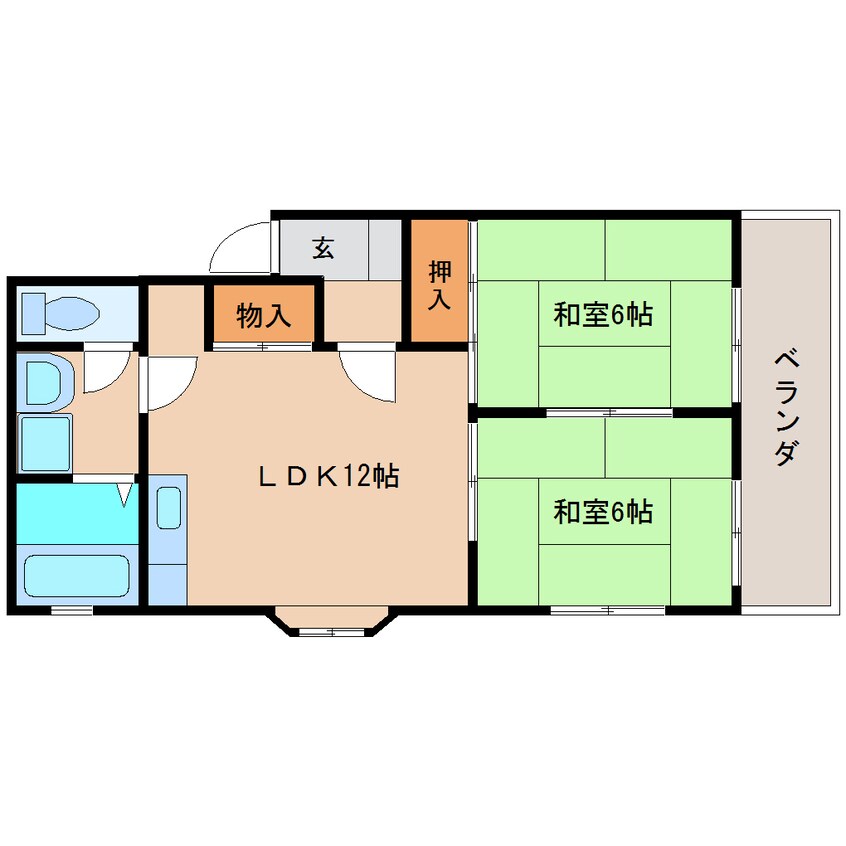 間取図 静岡鉄道静岡清水線/新清水駅 徒歩1分 4階 築36年