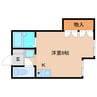 静岡鉄道静岡清水線/入江岡駅 徒歩12分 2階 築30年 1Rの間取り