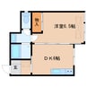 静岡鉄道静岡清水線/入江岡駅 徒歩12分 2階 築30年 1DKの間取り