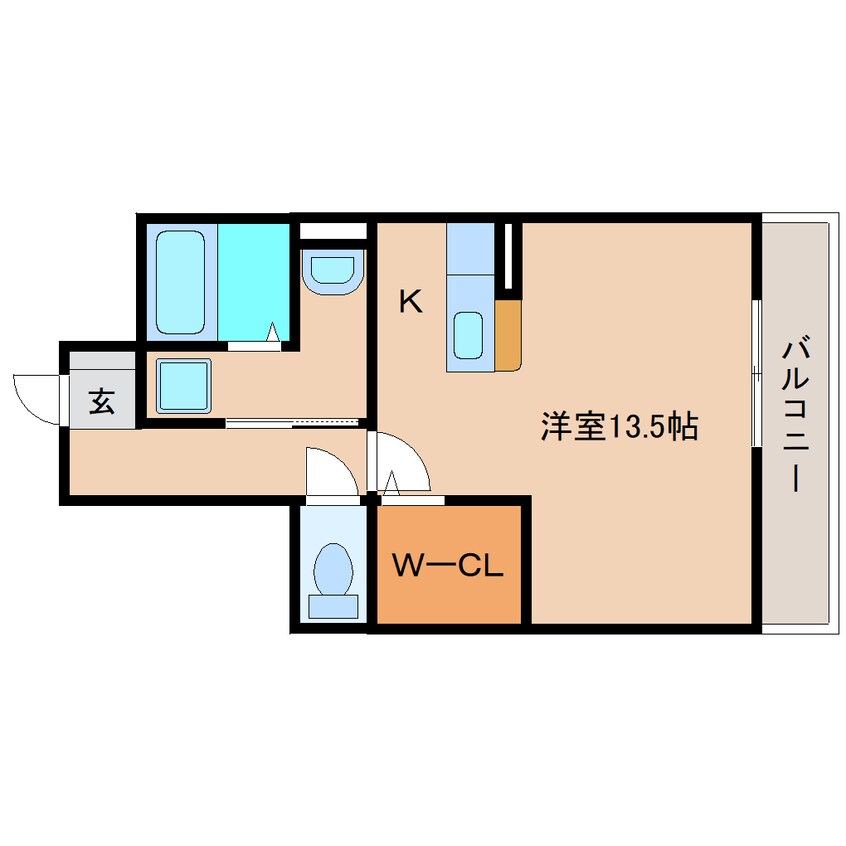 間取図 静岡鉄道静岡清水線/新清水駅 徒歩5分 1階 築16年