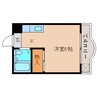 東海道本線/清水駅 バス:25分:停歩2分 2階 築36年 1Rの間取り