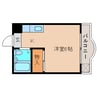 東海道本線/清水駅 バス:25分:停歩2分 2階 築36年 1Rの間取り