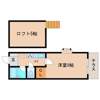 間取図 静岡鉄道静岡清水線/新清水駅 バス27分三保ふれあい広場下車:停歩10分 1階 築33年