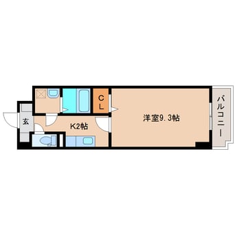 間取図 静岡鉄道静岡清水線/狐ケ崎駅 バス5分今泉下車:停歩3分 3階 築14年