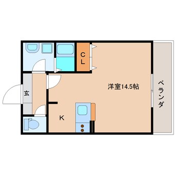 間取図 静岡鉄道静岡清水線/桜橋駅 バス6分川原町下車:停歩5分 1階 築17年