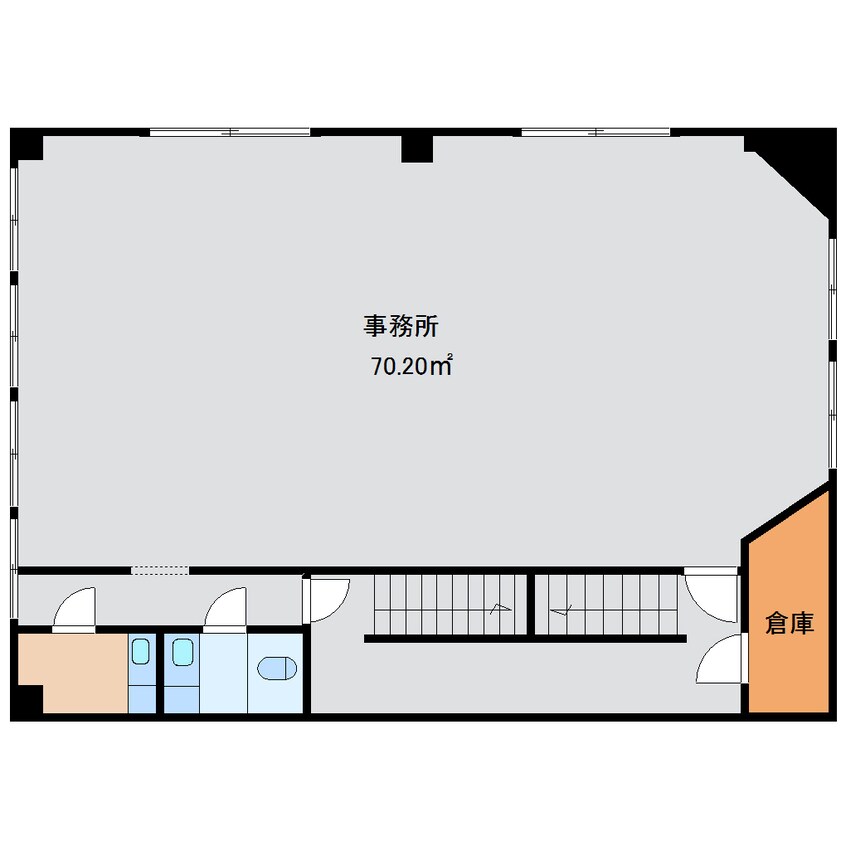 間取図 東海道本線/清水駅 徒歩4分 4階 築47年