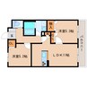 東海道本線/清水駅 バス:6分:停歩3分 3階 築14年 2LDKの間取り