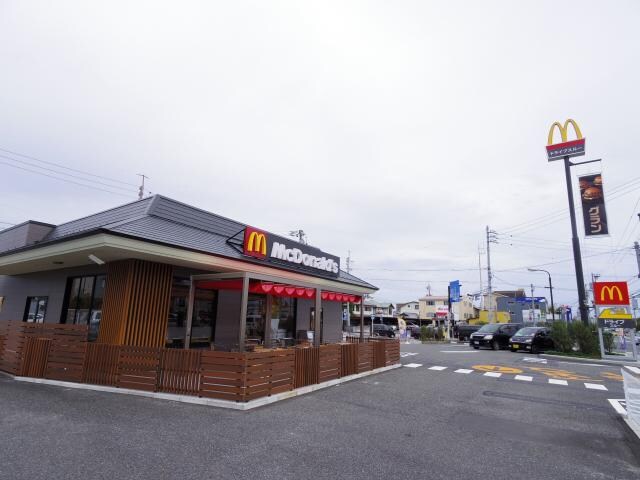 マクドナルド南幹線清水店(ファストフード)まで482m 静岡鉄道静岡清水線/狐ケ崎駅 徒歩12分 1-2階 築12年