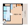 静岡鉄道静岡清水線/新清水駅 徒歩1分 5階 築38年 1Rの間取り