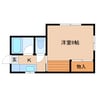 静岡鉄道静岡清水線/桜橋駅 徒歩9分 2階 築39年 1Kの間取り