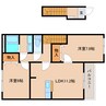 静岡鉄道静岡清水線/新清水駅 バス:23分:停歩11分 2階 築13年 2LDKの間取り