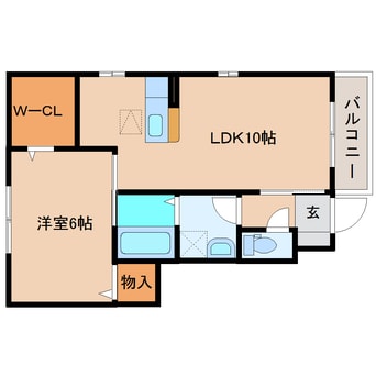 間取図 東海道本線/清水駅 バス11分第三中学校前下車:停歩4分 1階 築12年