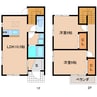 東海道本線/清水駅 バス:23分:停歩3分 1階 築12年 2LDKの間取り