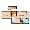 東海道本線/清水駅 バス:13分:停歩12分 2階 築12年 1LDKの間取り
