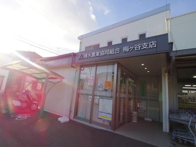 ＪＡしみず梅ケ谷支店(銀行)まで687m 東海道本線/清水駅 バス19分梅ケ谷中下車:停歩4分 1階 築20年