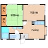 東海道本線/清水駅 バス:13分:停歩5分 1階 築33年 2DKの間取り