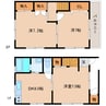 東海道本線/清水駅 バス:13分:停歩5分 1-2階 築28年 3DKの間取り