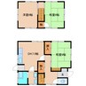東海道本線/清水駅 バス:18分:停歩4分 1-2階 築52年 3DKの間取り