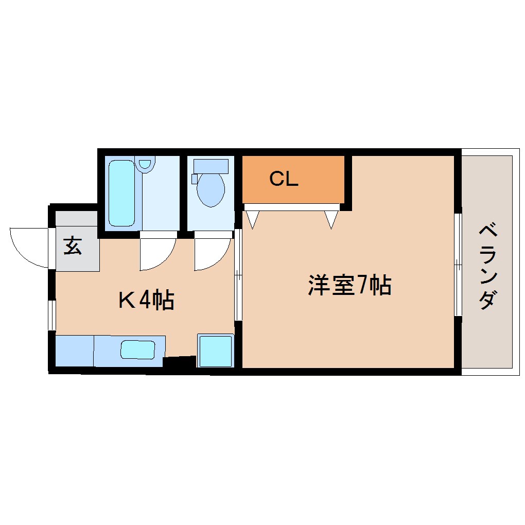 間取り図 東海道本線/清水駅 バス8分秋吉町下車:停歩7分 2階 築32年