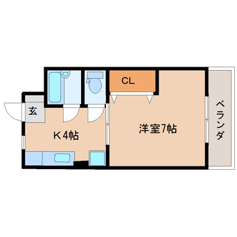 間取図 東海道本線/清水駅 バス8分秋吉町下車:停歩7分 2階 築32年