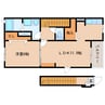東海道本線/清水駅 バス:10分:停歩16分 2階 築10年 1LDKの間取り