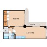 東海道本線/清水駅 徒歩6分 8階 築51年 1LDKの間取り