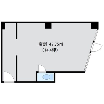 間取図 静岡鉄道静岡清水線/新清水駅 徒歩1分 1階 築26年