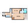 東海道本線/清水駅 徒歩17分 1階 築8年 1SKの間取り