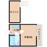 東海道本線/清水駅 バス:21分:停歩7分 2階 築37年 1Kの間取り
