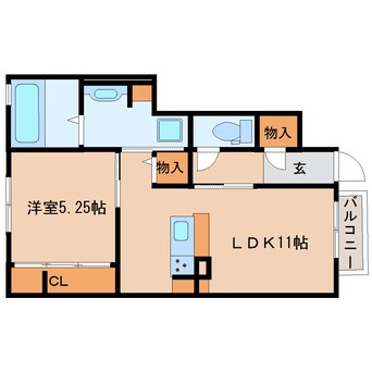 間取図 東海道本線/清水駅 バス15分飯田小学校入口下車:停歩13分 1階 築6年