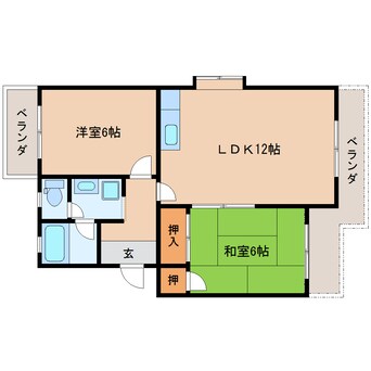 間取図 東海道本線/清水駅 バス15分高部東小学校入口下車:停歩7分 3階 築27年