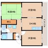 東海道本線/清水駅 バス:22分:停歩5分 3階 築32年 3DKの間取り