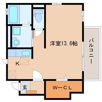 間取図 東海道本線/興津駅 バス5分横砂下車:停歩9分 1階 築6年