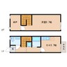 東海道本線/清水駅 バス:8分:停歩6分 1-2階 築9年 1DKの間取り
