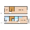 東海道本線/清水駅 バス:8分:停歩6分 1-2階 築9年 1DKの間取り