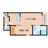 静岡鉄道静岡清水線/狐ケ崎駅 徒歩21分 1階 築6年 1LDKの間取り