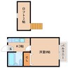 静岡鉄道静岡清水線/新清水駅 バス:23分:停歩7分 2階 築32年 1Kの間取り