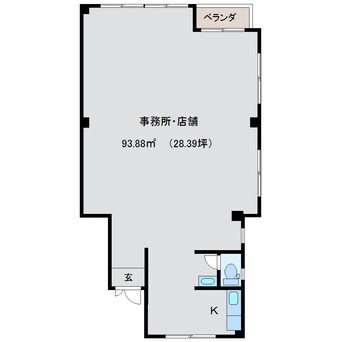 間取図 静岡鉄道静岡清水線/新清水駅 徒歩4分 3階 築45年