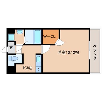 間取図 東海道本線/清水駅 徒歩7分 1階 築7年